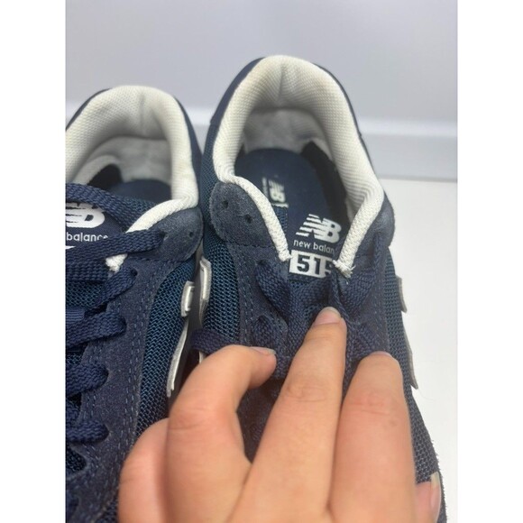 NEW BALANCE 515 Classic Sneakers Men's Size M9.5/W11 Navy Blue - Picture 3 of 8